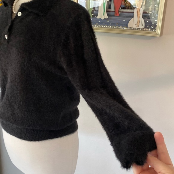 😍 SOLD 🖤 TAILOR and TWIRL for TATYANA PULLOVER SOFT SWEATER PINUP RETRO - Picture 4 of 8